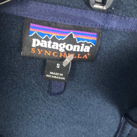 patagonia Classic Synchilla Fall 2017 Fleece Jacket Men Size Small - Picture 3 of 9